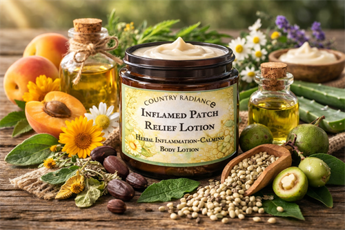 Inflammed Patch Relief Lotion~great for any kind of skin rashes of all kinds 