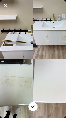 Removal of adhesive residue, left behind after removal