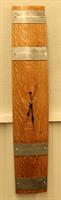 Wine Barrel Stave Clock Wine Barrel Stave Clock