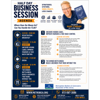 Half Day Business Session - Where Does the Money Go? Can You Handle the Truth?