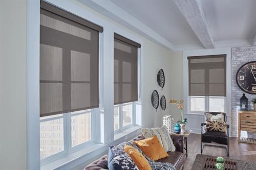 We also offer a wide array of window treatments. 