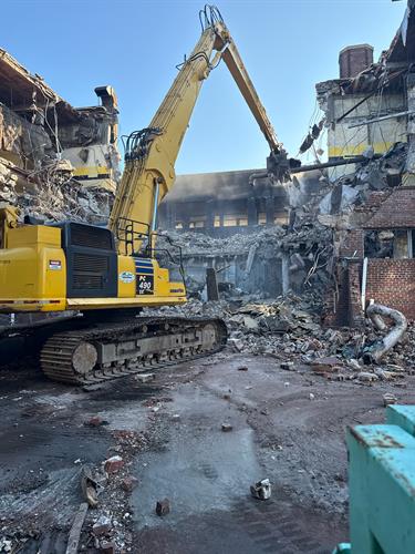 New Jersey Avenue School Demolition in Atlantic City