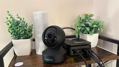 Control system, camera, and Sonos speaker linked together