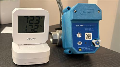 Automate HVAC and fans with temperature sensors