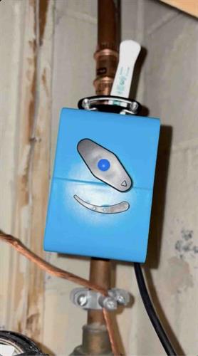 Control your water main from anywhere with a smart water valve