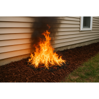 Don't Get Burned - Fire Code Update for Mulch Requirement Is In Effect
