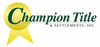 Champion Title & Settlements