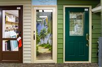 Adding a new storm door is a simple way to upgrade your home. We carry and install storm doors in a variety of styles and colors.