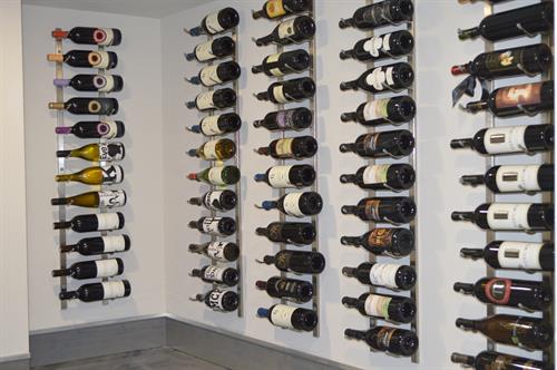 Wine room install