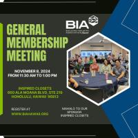 General Membership Meeting