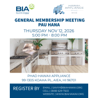 General Membership Meeting November 2026