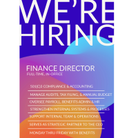 GOBA is Hiring: Finance Director