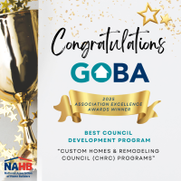 GOBA Wins National Award for Best Council Development Program 2025