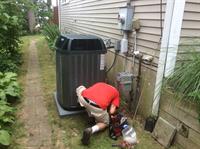 INSTALLATION OF TRANE VARIABLE SPEED AC