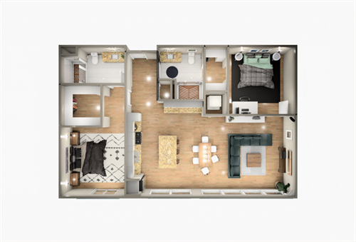 Multi-Family Residential - Apartment Floor Plan