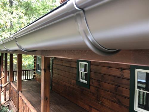 Half-Round Gutters: When the home design deserves something elegant. 