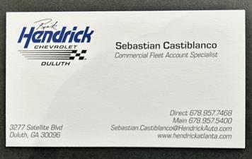 RICK HENDRICK CHEVROLET RICK HENDRICK CHEVROLET