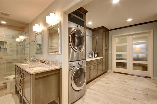 Master Suite with laundry