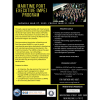 2022 Maritime Port Executive Program