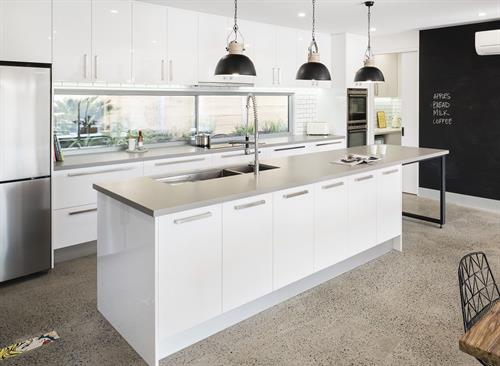 Caesarstone countertops are a great option for sleek modern design. Caesarstone countertops are a great option for sleek modern design.