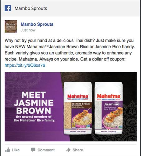 Mambo Sprouts Social Media