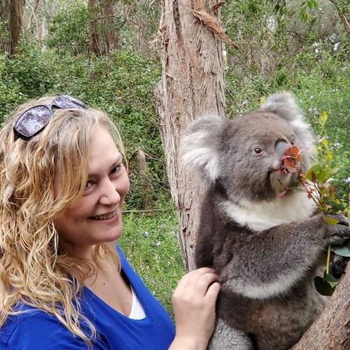 Hanging out with the cutest koalas in Adelaide Hills, South Australia