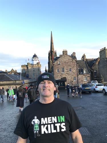Men In Kilts at Edinburgh Castle