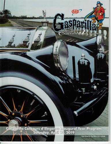 2019 Gasparilla Concours d'Elegance Inaugural Program April 13, Curtis Hixon Park