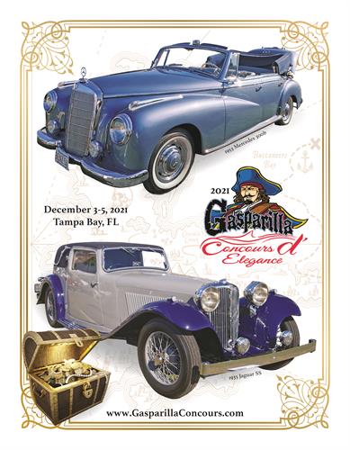 2021 Gasparilla Concours d'Elegance Program TPC Golf Course