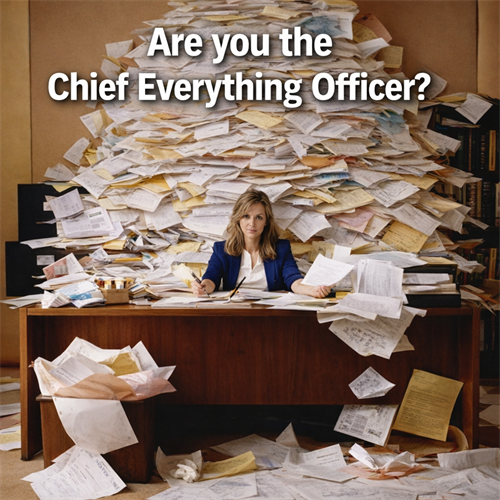 Are you the Chief Everything Officer? Let us help you just be the CEO.