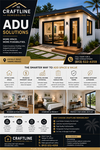 ADU, Home Addition, and Exterior Renovation Services