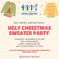 Women Building Connections Ugly Christmas Sweater Party