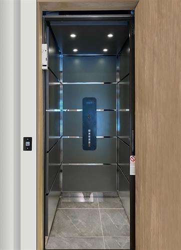 Custom built home elevator.