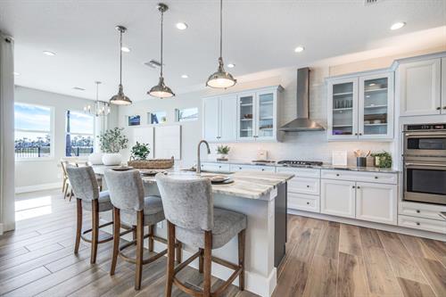Charlotte Model - Open Kitchen - The Sanctuary by William Ryan Homes