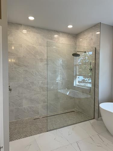 Walk-in shower