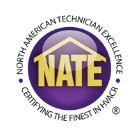 Many of our AC technicians are NATE certified