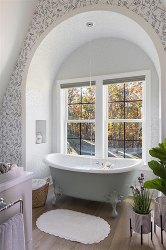 Cellular in the bathroom