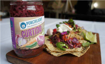 Curtido, a mildly spicy pickled vegetable relish is the perfect compliment to your tacos, nachos and tostadas!