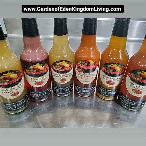 Six Different All-natural Vinaigrette/Marinades 