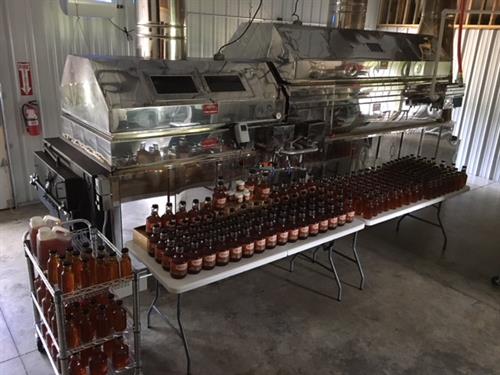 Syrup bottled and ready to ship!