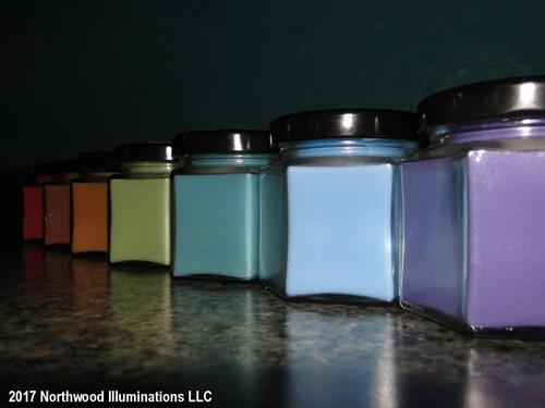4 oz candles in all the colors!