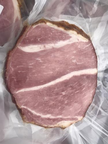 Pastured raised ham— just look at that! 