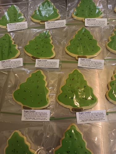 Frosted Sugar Christmas Trees Frosted Sugar Christmas Trees