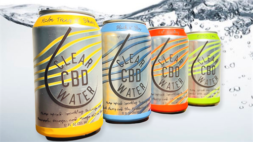 Clear Water CBD in 4 flavors