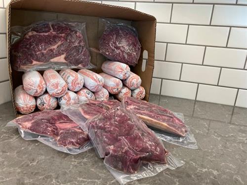 25 lb. Beef Freezer Pack