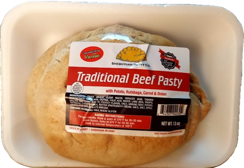 Traditional Beef Pasty - Retail Package