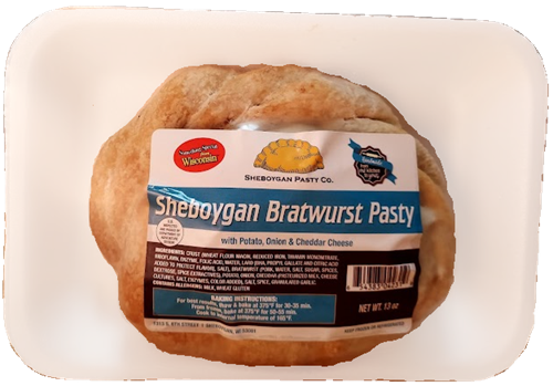 Sheboygan Bratwurst Pasty - Retail Package
