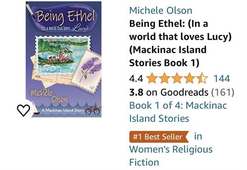 Being Ethel (In a world that loves Lucy) has hit #1 on Amazon!