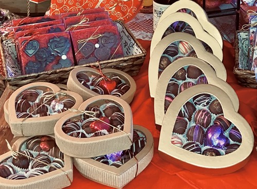 Heart-shaped Valentine Boxes