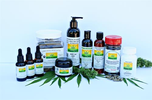 Cold Pressed Full Spectrum products for health and wellness.